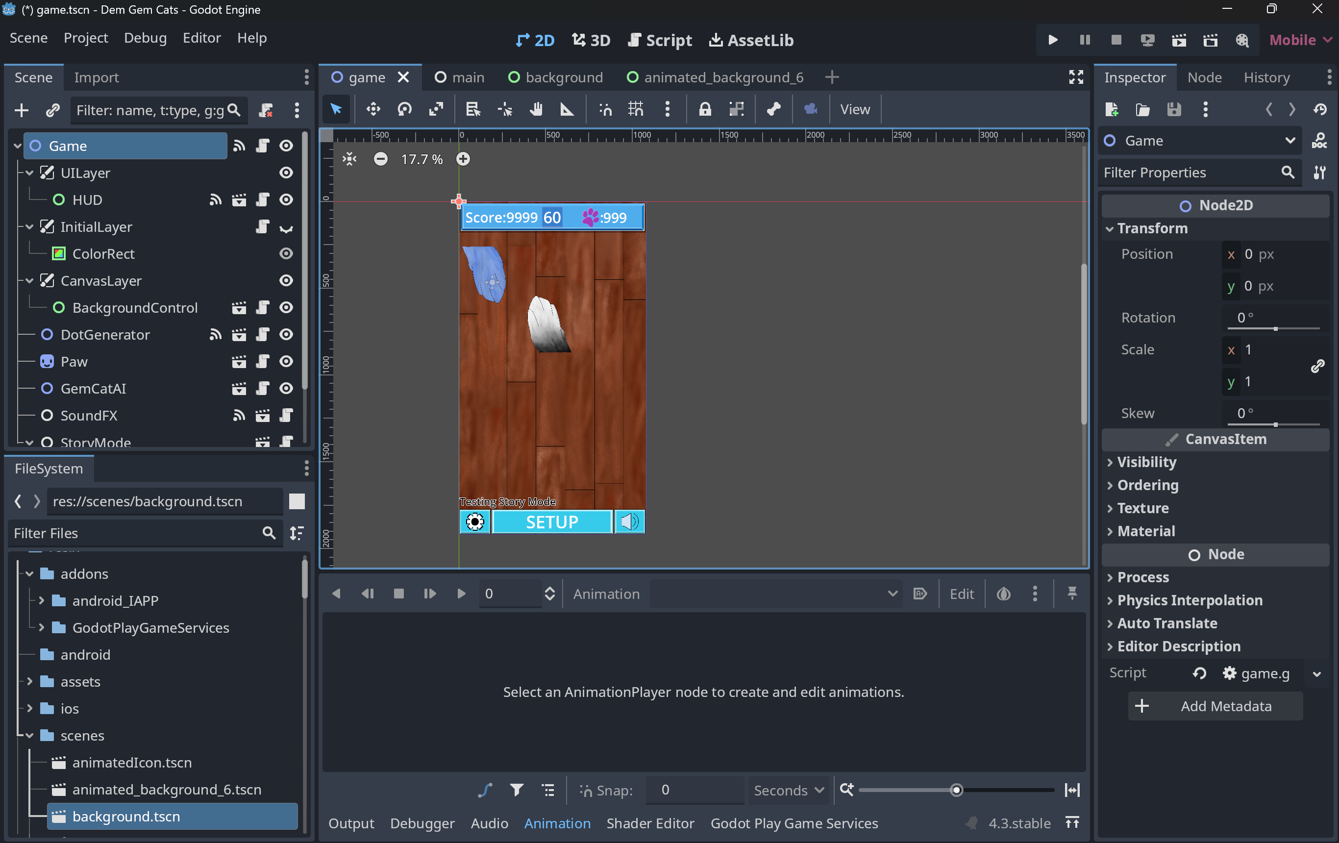 Godot Game Engine Example